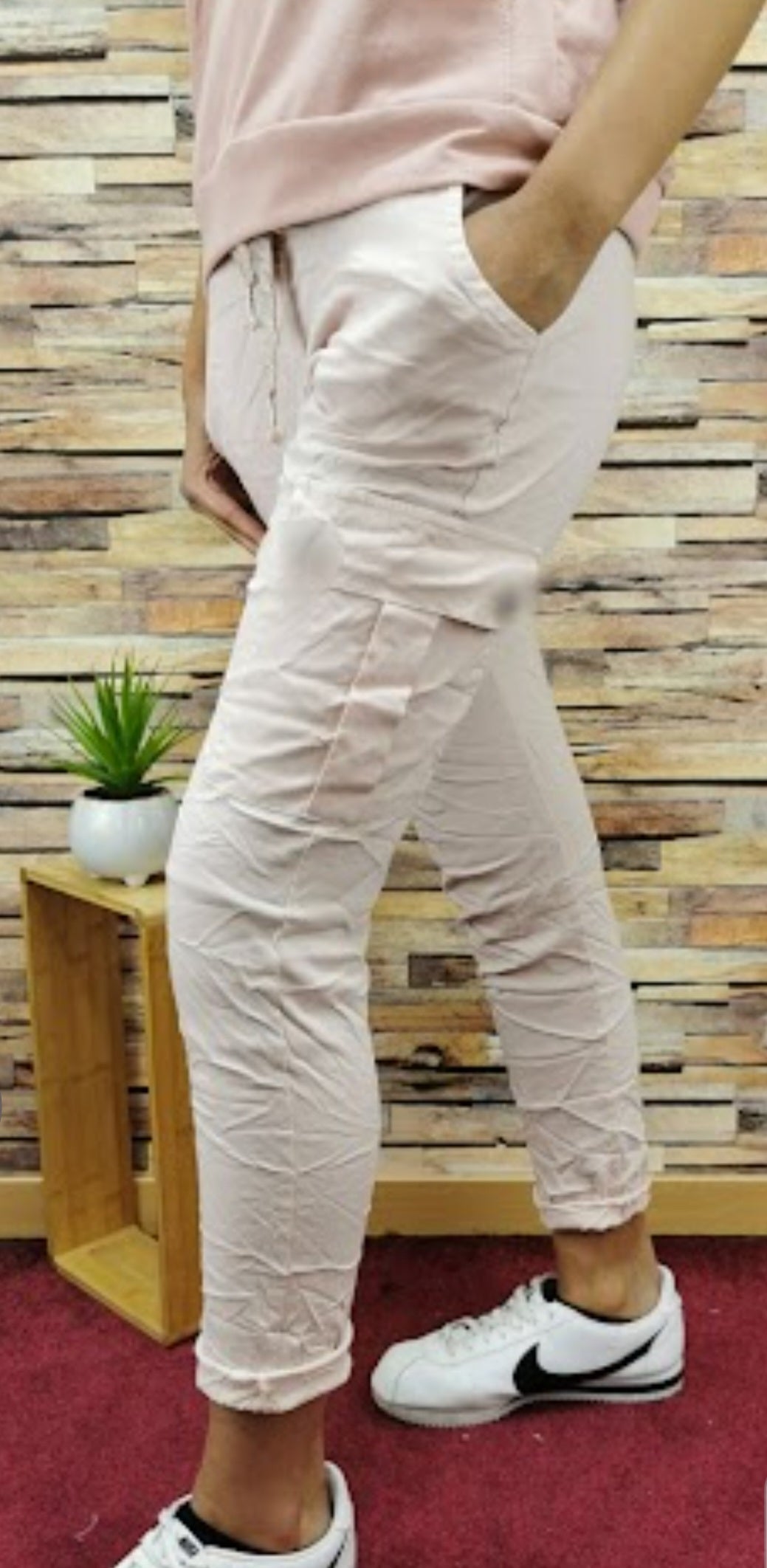 Cargo broek (Roze) Sale.