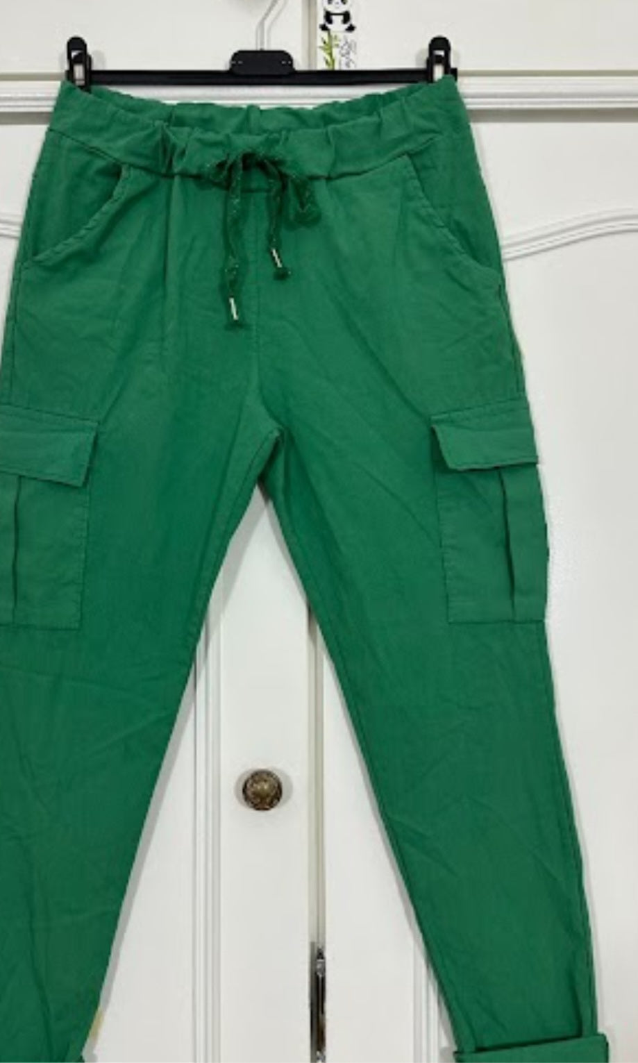 Cargo broek (groen) Sale.